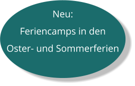 Neu: Feriencamps in den Oster- und Sommerferien
